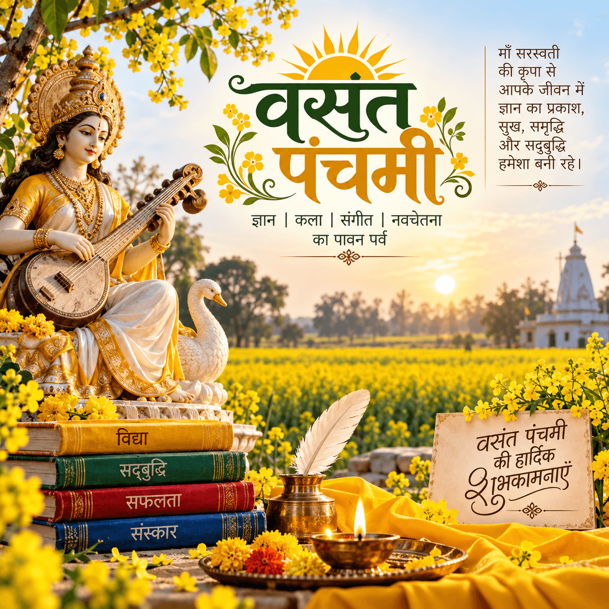 वसंत पंचमी (सरस्वती पूजा)