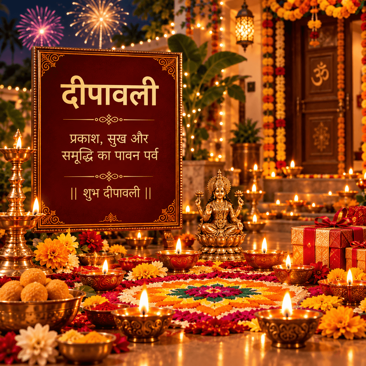 दीपावली (महालक्ष्मी पूजन)