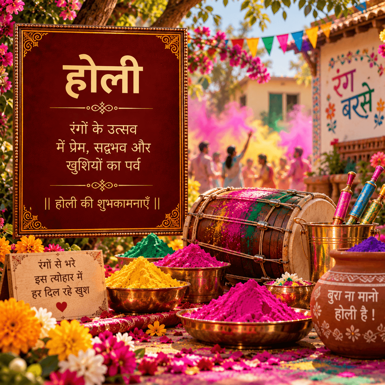 होलिका दहन एवं धुलेंडी