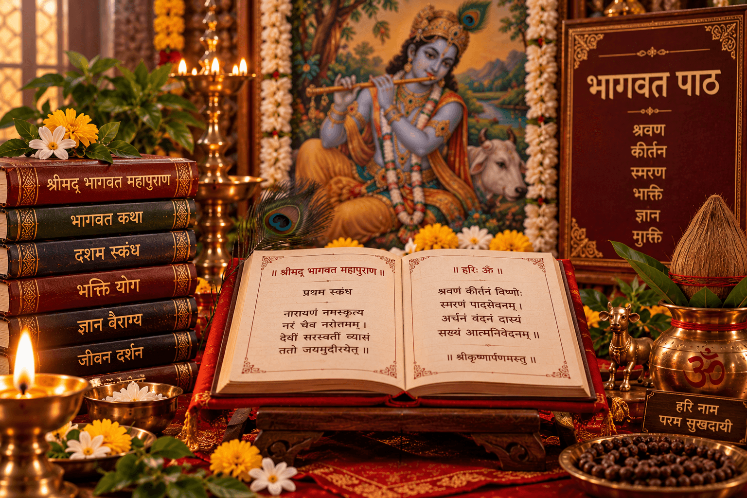 श्रीमद्भागवत कथा एवं पाठ